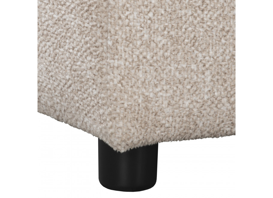 Beżowa sofa Candi – trzyosobowa, nowoczesna, z poduszkami, idealna do przytulnego salonu 10