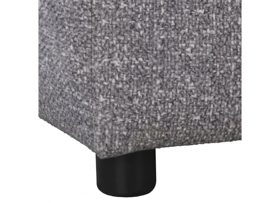 Sofa Candi 4-osobowa – szara tapicerka, nowoczesny styl, funkcja spania i pojemnik na pościel 16