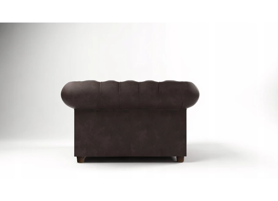 Chesterfield fotel pikowany SOLARIS