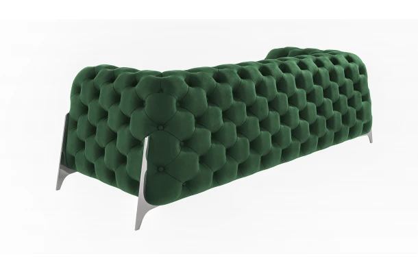 Sofa trzyosobowa pikowana KALIFORNIA 3 tk. Magic Velvet 2225 - design i funkcjonalnosc w parze