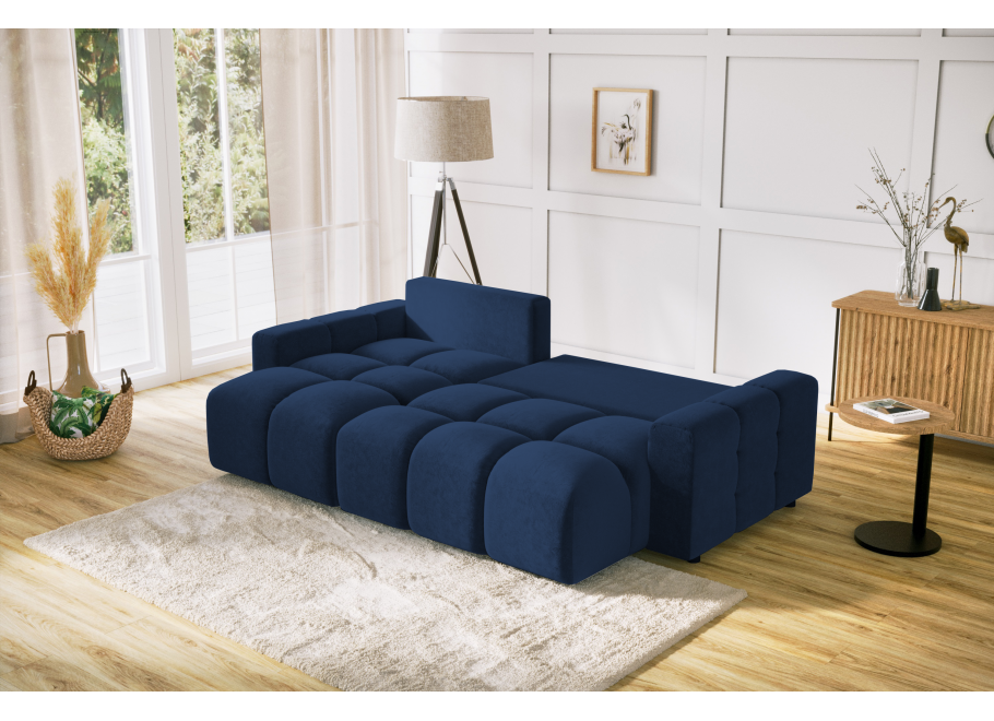 Narożnik z funkcją spania Vega tk. Magic Velvet 2216 2