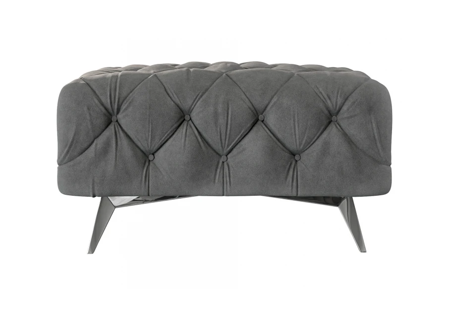 Puf pikowany TEO Chesterfield tk. French Velvet 666