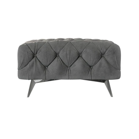 Puf pikowany TEO Chesterfield tk. French Velvet 666