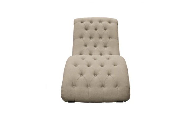 Szezlong pikowany glamour TOKIO tk. Monolith 02 - design i funkcjonalnosc w parze