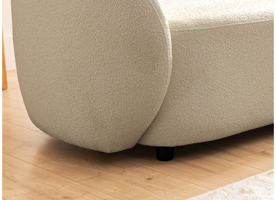 Nowoczesna beżowa sofa Cloudi – z poduszkami, idealna do salonu 9