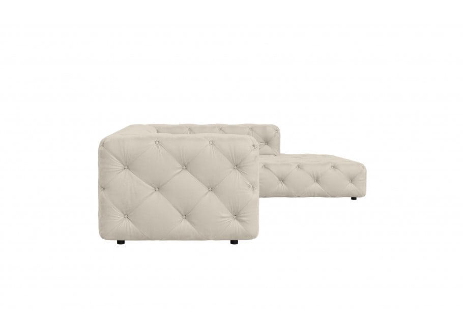 BENTLEY narożnik glamour – beżowy, komfortowy mebel do dużego salonu 4