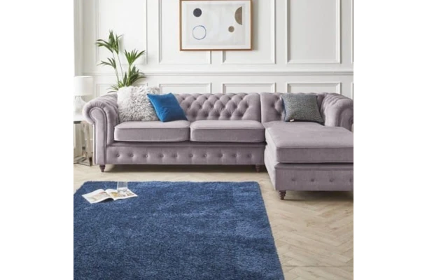 Narożnik pięcioosobowy nowoczesny glamour FINS - design i funkcjonalnosc w parze