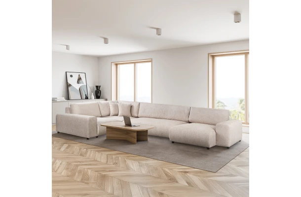 Narożnik siedmioosobowy nowoczesny Candi - design i funkcjonalnosc w parze