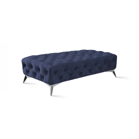 Puf pikowany 120x60 TEO tk. French Velvet 671