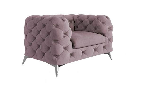 Fotel pikowany TEO glamour tk. Riviera 62 - design i funkcjonalnosc w parze