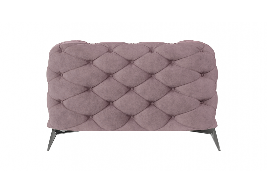 Fotel pikowany TEO glamour tk. Riviera 62 3