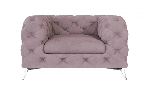 Fotel pikowany TEO glamour tk. Riviera 62 - design i funkcjonalnosc w parze