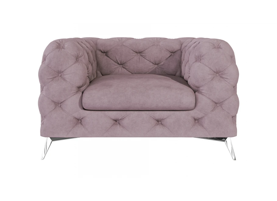 Fotel pikowany TEO glamour tk. Riviera 62
