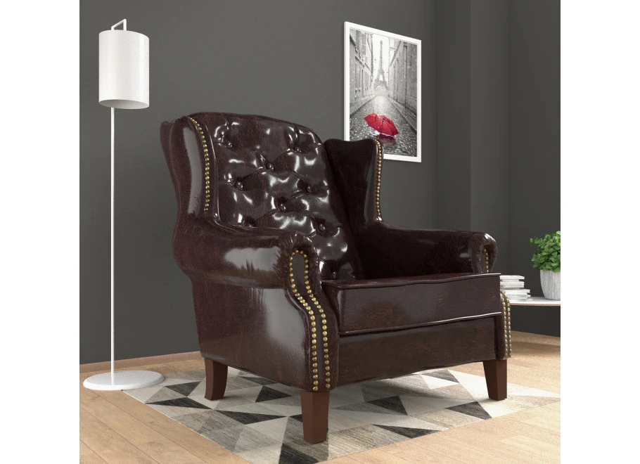 Fotel pikowany Chesterfield TOFORD tk. MG-14