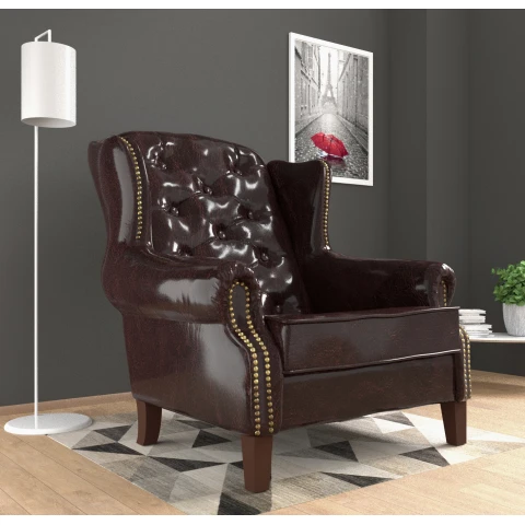Fotel pikowany Chesterfield TOFORD tk. MG-14