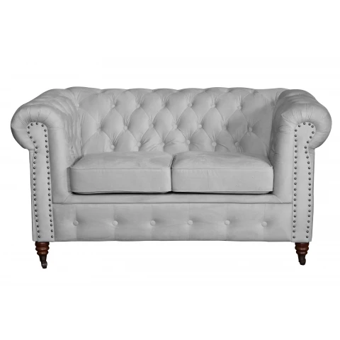 Sofa dwuosobowa z funkcją spania VINCENT tk. Magic Velvet 2239