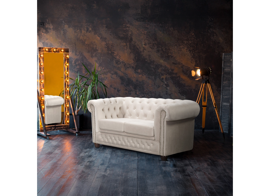 Sofa dwuosobowa pikowana Chesterfield FELIX 2 2