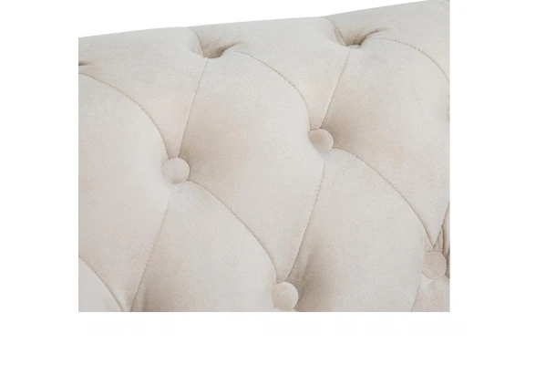 Sofa dwuosobowa pikowana Chesterfield VINCENT - design i funkcjonalnosc w parze