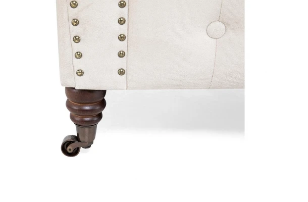 Sofa dwuosobowa pikowana Chesterfield VINCENT - design i funkcjonalnosc w parze
