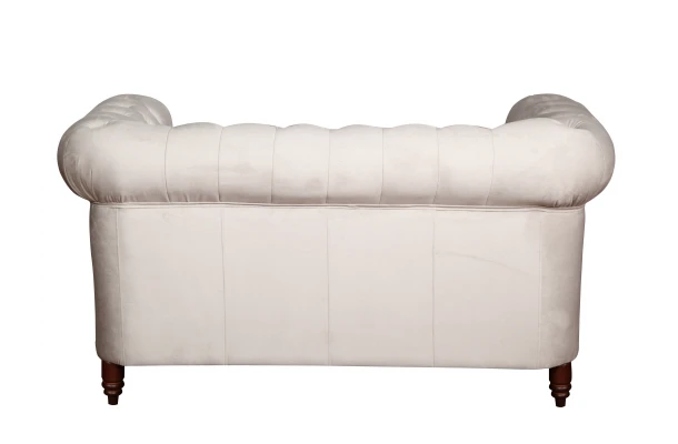 Sofa dwuosobowa pikowana Chesterfield VINCENT - design i funkcjonalnosc w parze