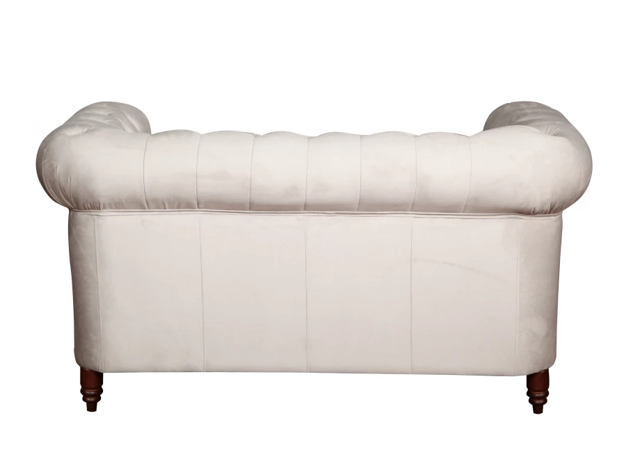 Sofa dwuosobowa pikowana Chesterfield VINCENT