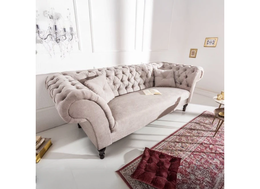 Sofa dwuosobowa pikowana chesterfield PORTO