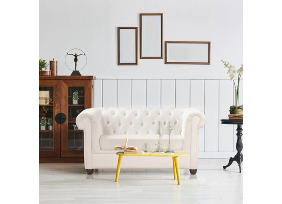 Sofa dwuosobowa pikowana Chesterfield SYDNEY