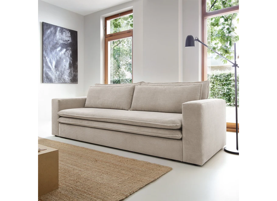 Sofa trzyosobowa z funkcją spania klasyczna Tina