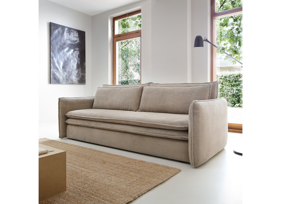 Sofa trzyosobowa z funkcją spania klasyczna Tina Slim 2