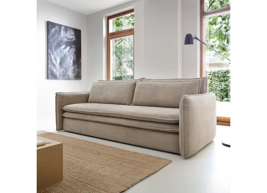 Sofa trzyosobowa z funkcją spania klasyczna Tina Slim