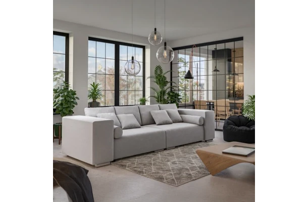 Sofa trzyosobowa z funkcją spania nowoczesna Lori - design i funkcjonalnosc w parze