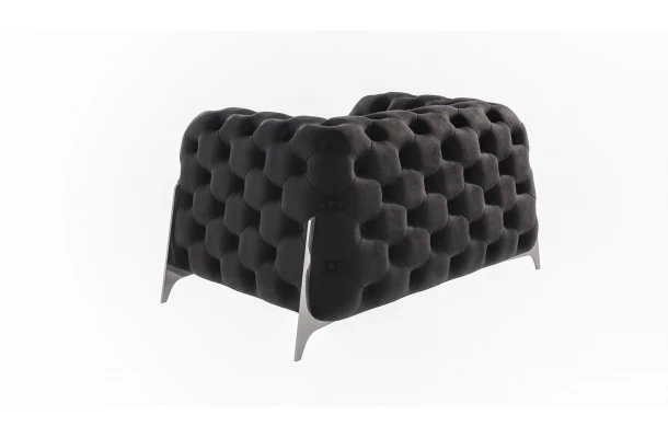 Fotel pikowany KALIFORNIA chesterfield tk. Riviera 100 - design i funkcjonalnosc w parze