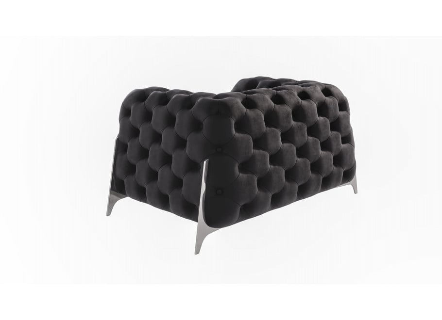 Fotel pikowany KALIFORNIA chesterfield tk. Riviera 100 3