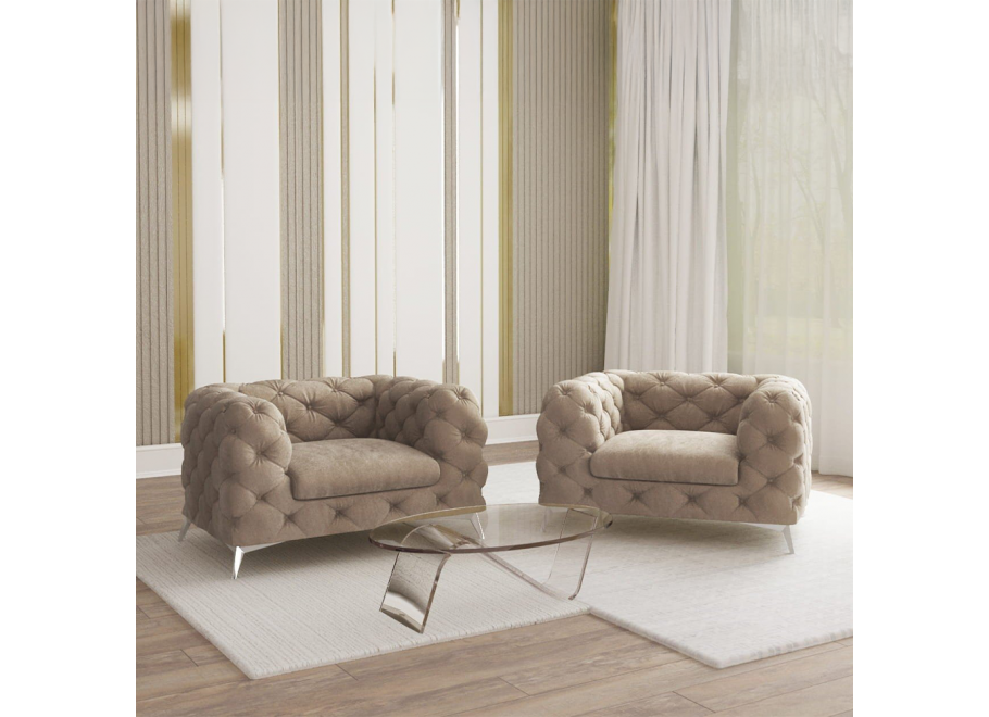 Fotel pikowany TEO chesterfield 2