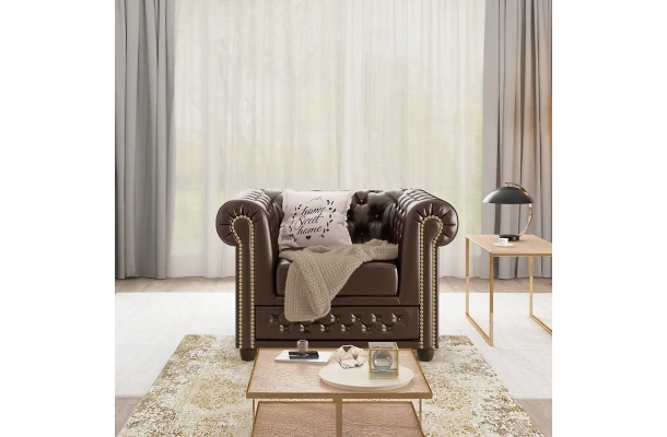 Fotel pikowany FELIX chesterfield - design i funkcjonalnosc w parze