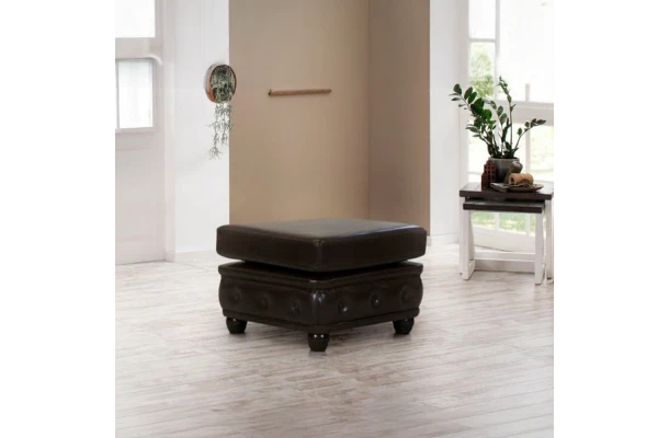 Puf pikowany Chesterfield 75x70 FELIX - design i funkcjonalnosc w parze