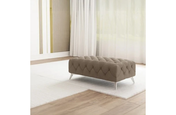 Puf pikowany Chesterfield 120x60 TEO - design i funkcjonalnosc w parze