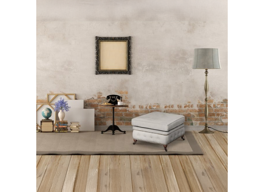Puf pikowany glamour 75x70 VINCENT 2