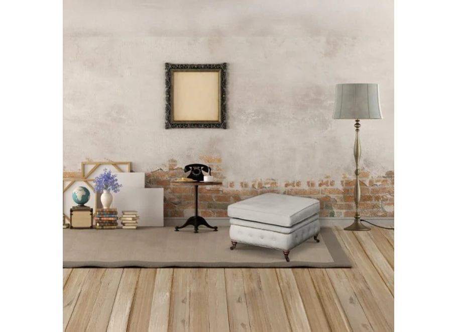 Puf pikowany glamour 75x70 VINCENT