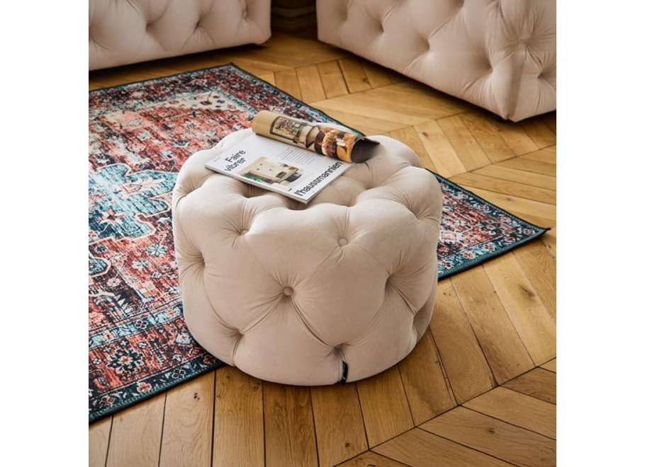 Puf pikowany Chesterfield BENTLEY 2