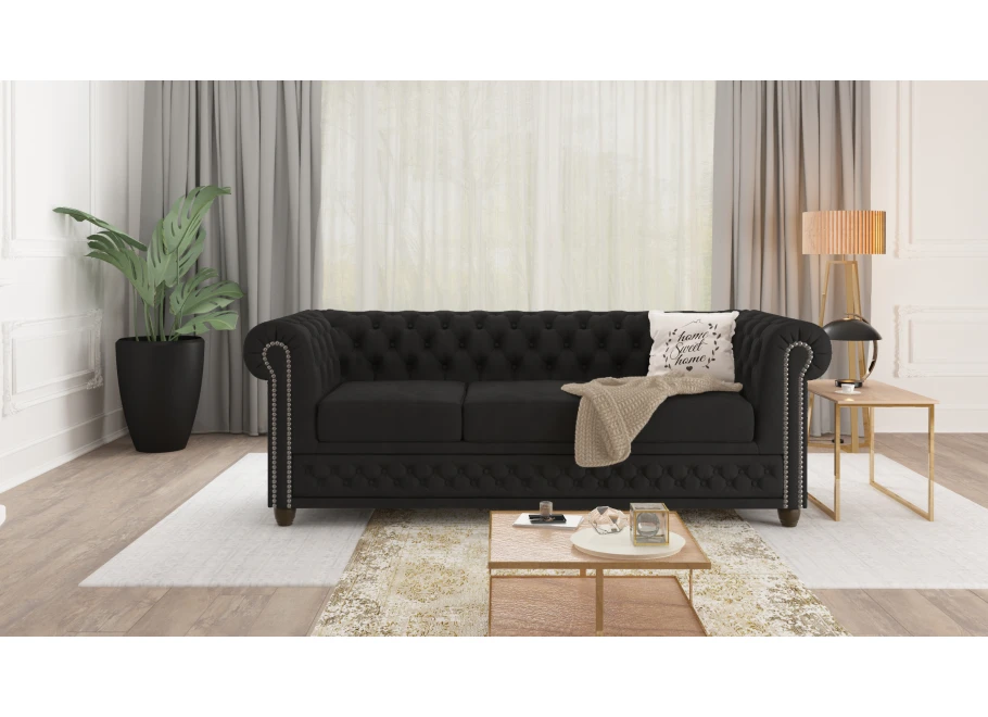 Sofa rozkładana FELIX 3 z funkcją spania tk. Venus Velvet 2923