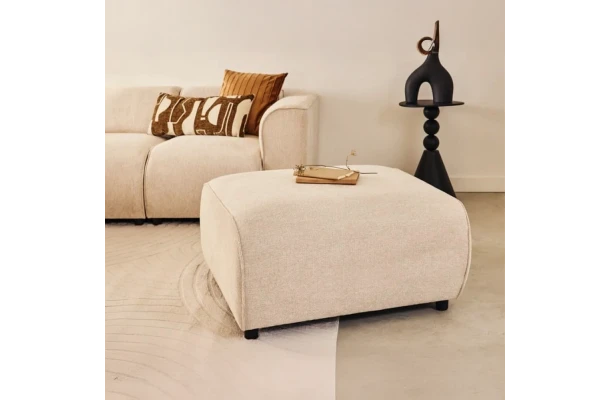 Puf nowoczesny Lerise 88x88 - design i funkcjonalnosc w parze