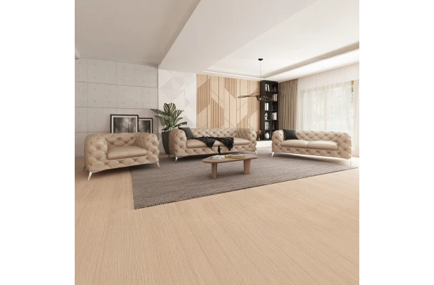 Zestaw mebli pikowanych glamour Chesterfield 2,5+2+1 TEO - design i funkcjonalnosc w parze