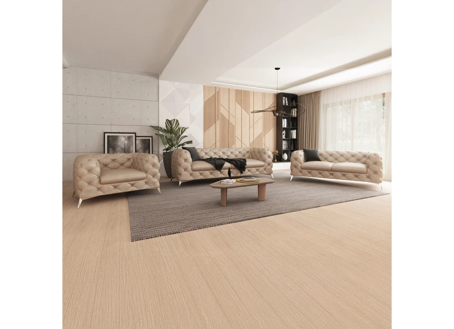 Zestaw mebli pikowanych glamour Chesterfield 2,5+2+1 TEO