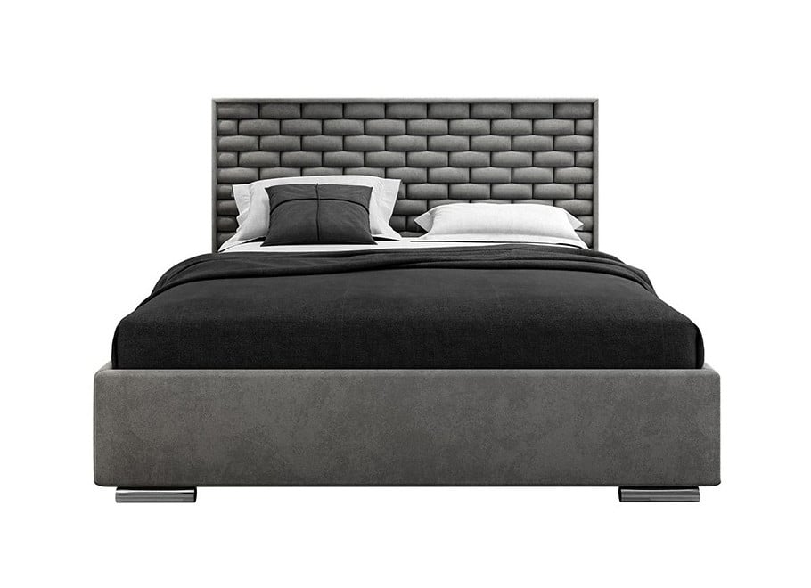 Łóżko tapicerowane glamour KING BED 1