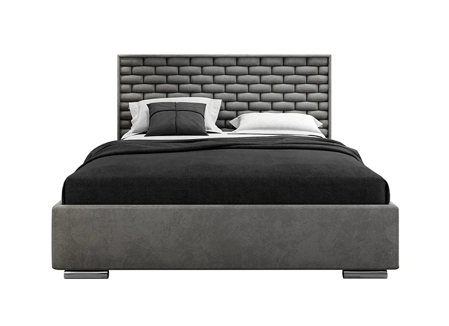 Łóżko tapicerowane glamour KING BED