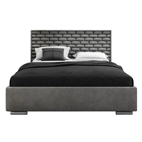 Łóżko tapicerowane glamour KING BED