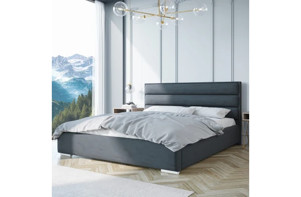 Łóżko tapicerowane glamour LEVIS - design i funkcjonalnosc w parze
