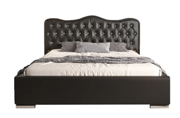 Łóżko tapicerowane glamour QUEEN - design i funkcjonalnosc w parze