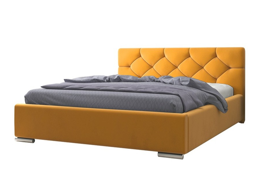 Łóżko tapicerowane glamour SLIM 1